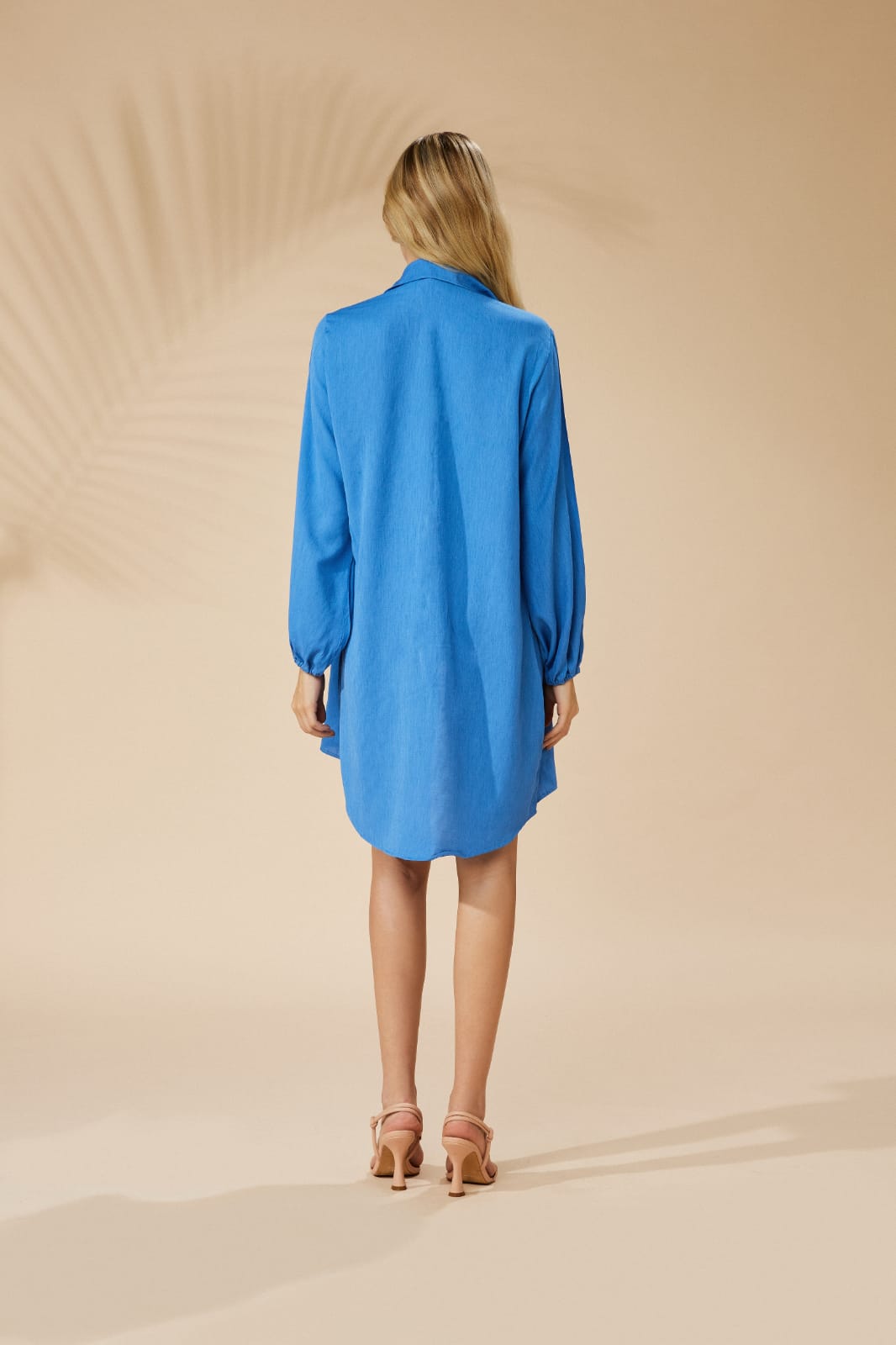 Chemise larga viscosa