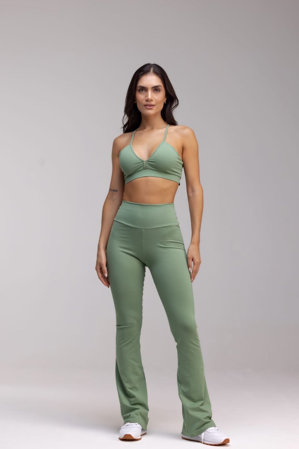 Pantalón botamanga ancha