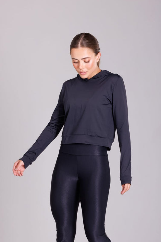Cropped capucha