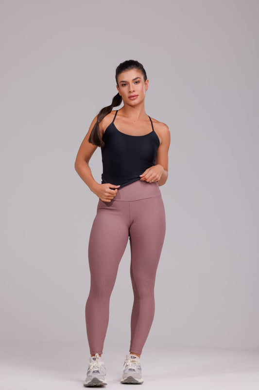 Legging acanalado