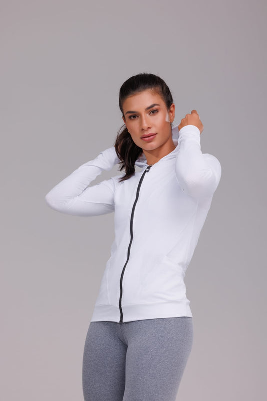 Campera con capucha