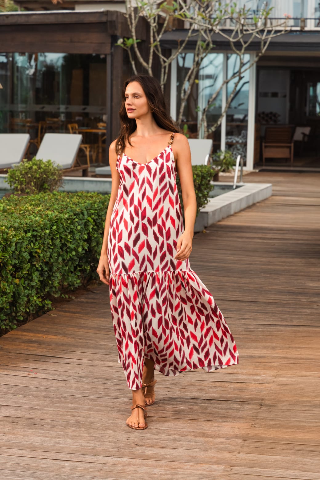 Vestido largo Cristal