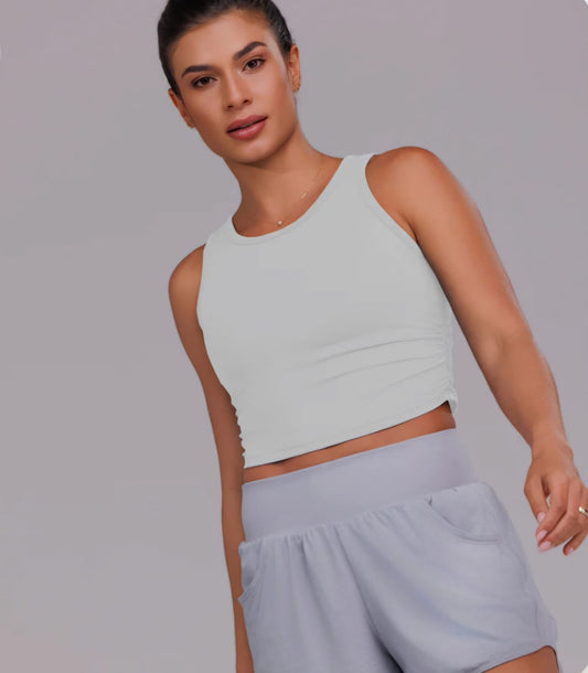 Cropped copa fija