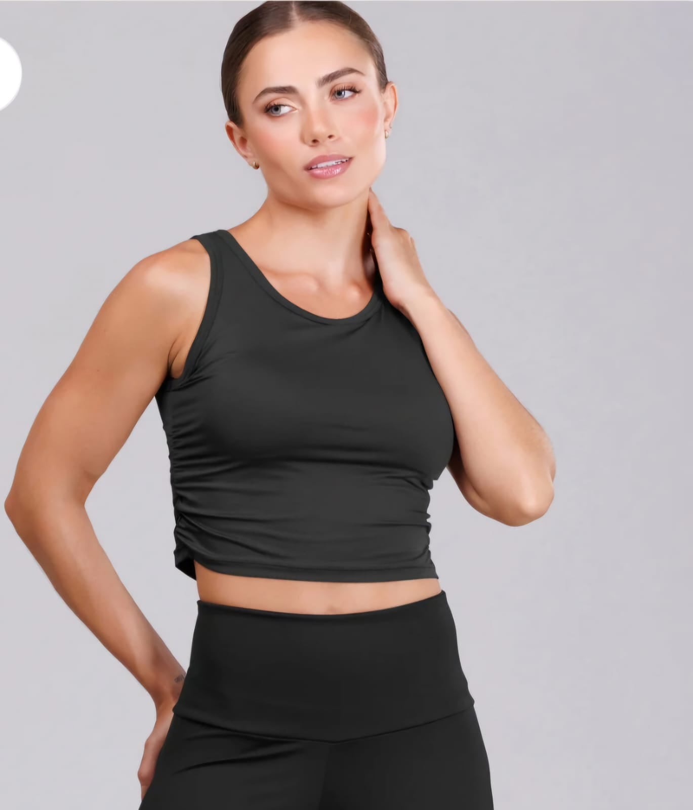 Cropped copa fija