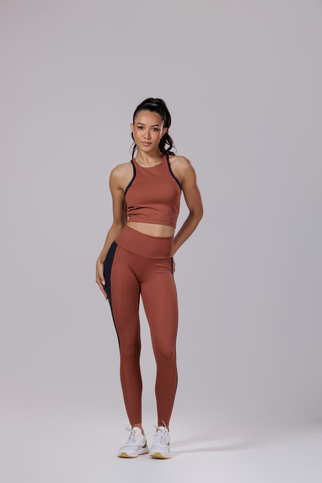 Cropped cuello alto