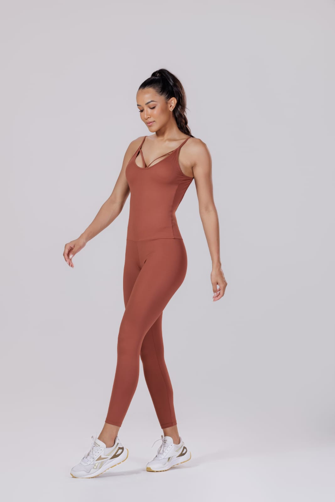 Bodysuit espalda cruzada