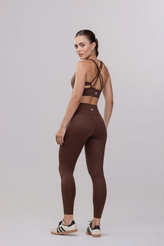 Top tiras cruzadas